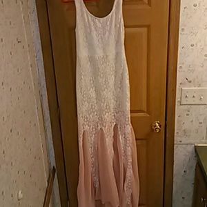 Beautiful evening gown hi low